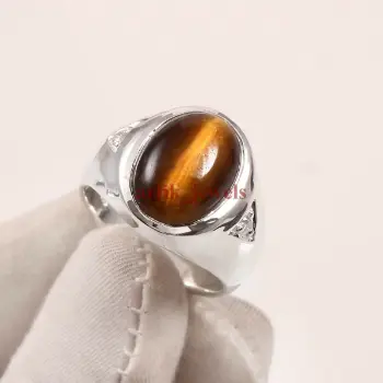 Perfect Silver Gemstone Ring